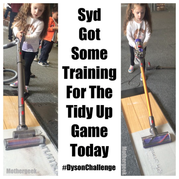 Syd at the Dyson engineering event in Manchester